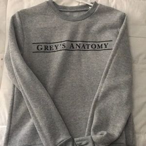 Grey’s Anatomy grey sweatshirt size small
